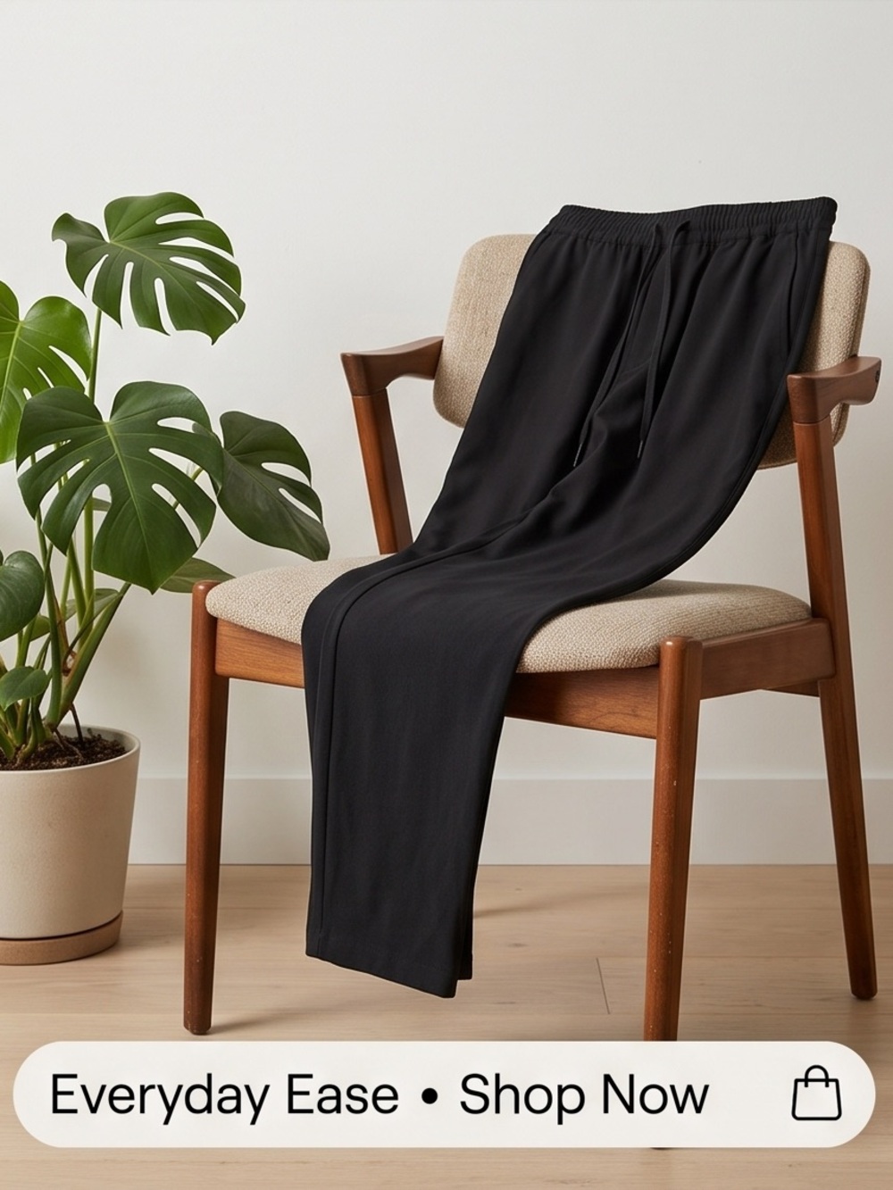 a new day Black Men's Jogger Sweatpants